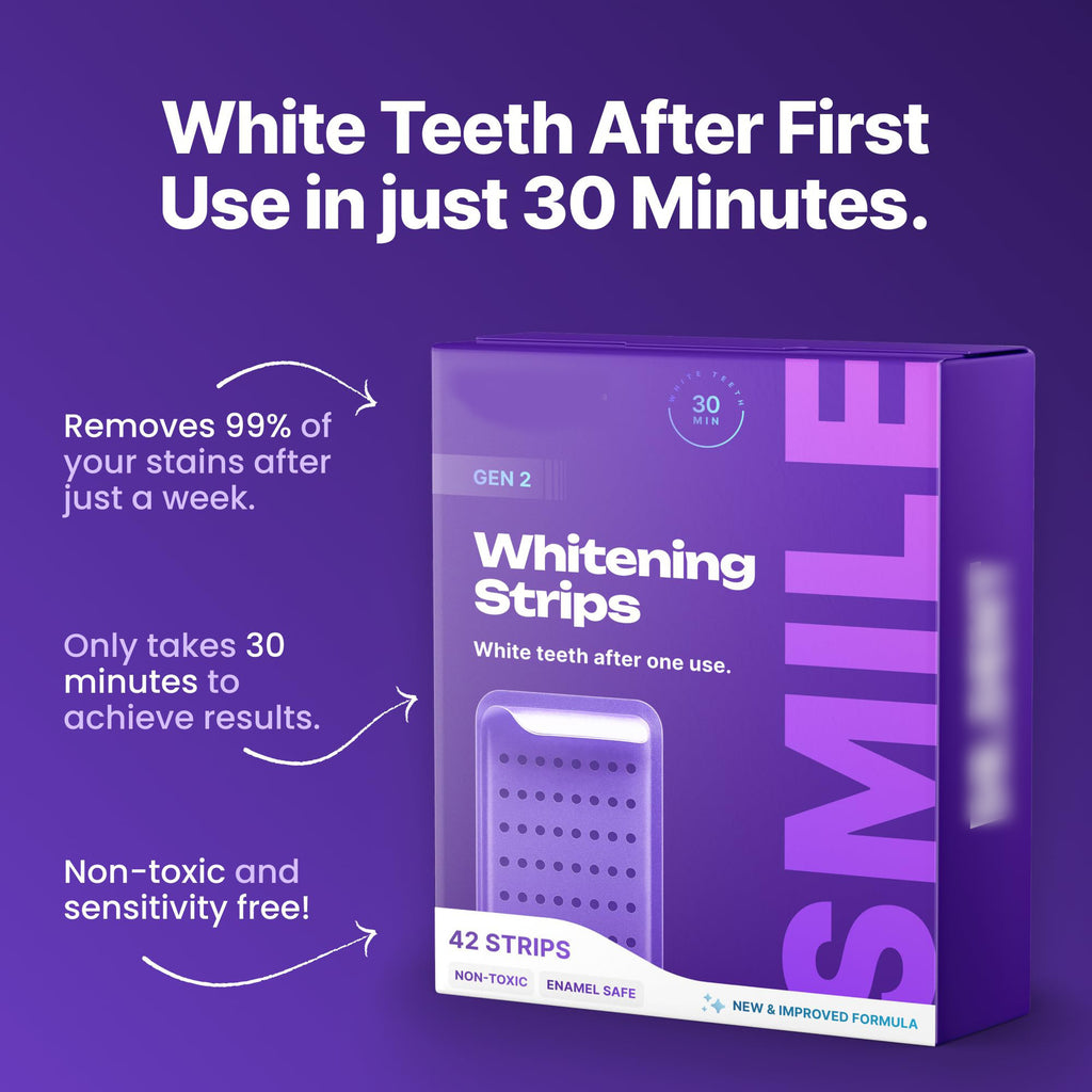 Dr Dent Teeth Whitening Strips — Easy At-Home Whitening