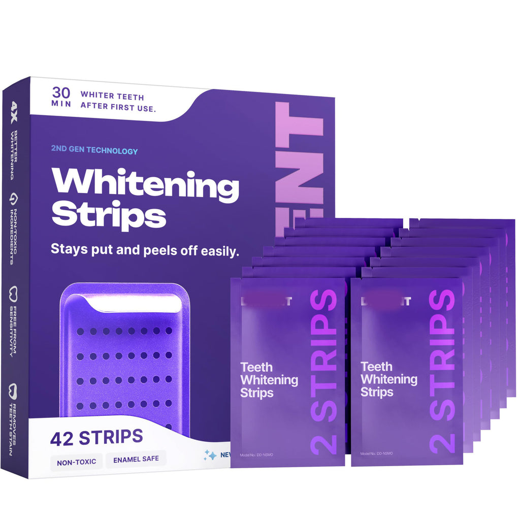 Dr Dent Teeth Whitening Strips — Easy At-Home Whitening