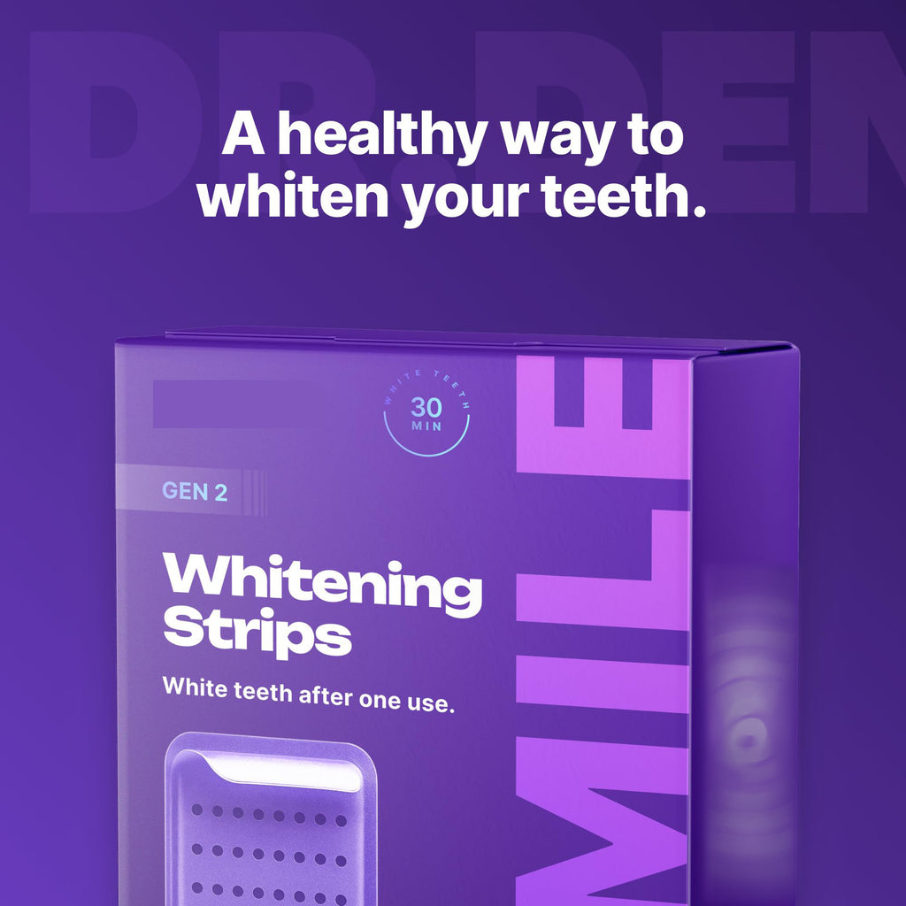 Dr Dent Teeth Whitening Strips — Easy At-Home Whitening